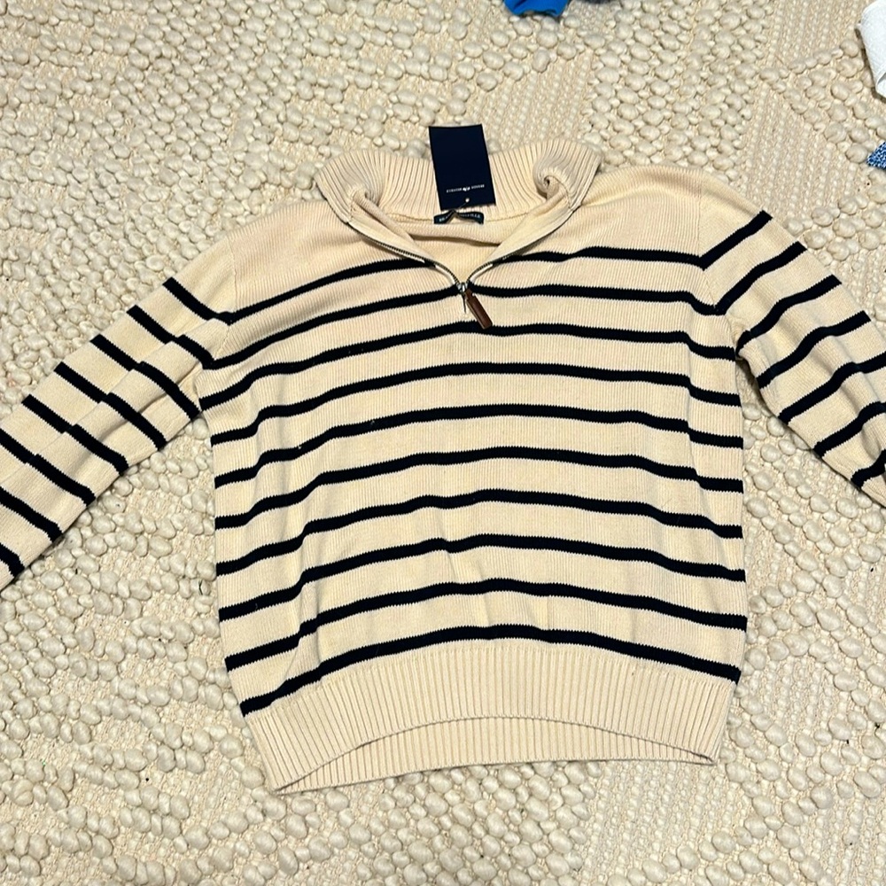 NWT Brandy Melville Quarter Zip Sweater